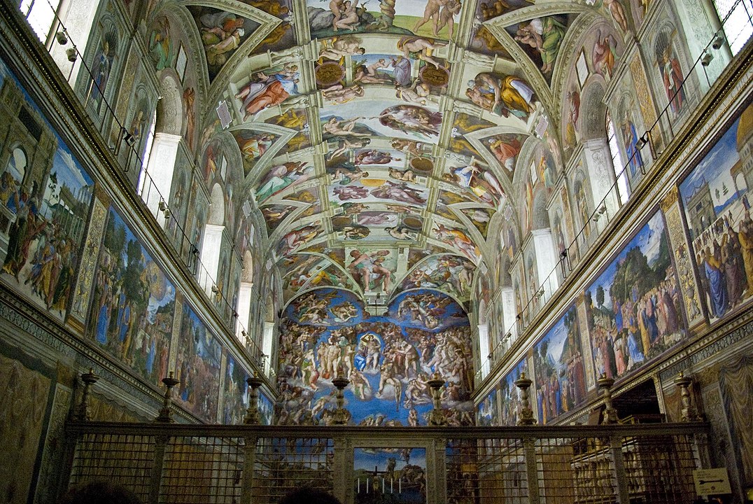 Sixtinische Kapelle Fresken Michelangelo