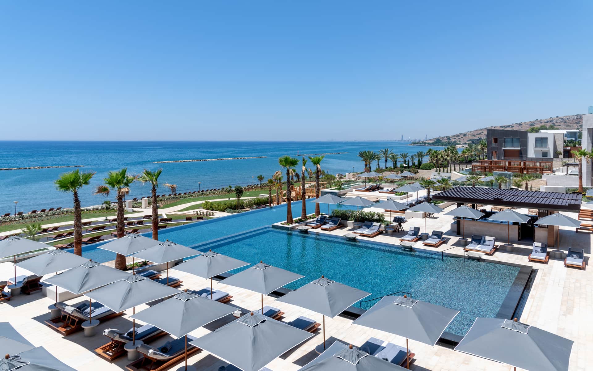 Modernes 5-Sterne-Hotel Amara mit Infinity-Pool in Limassol