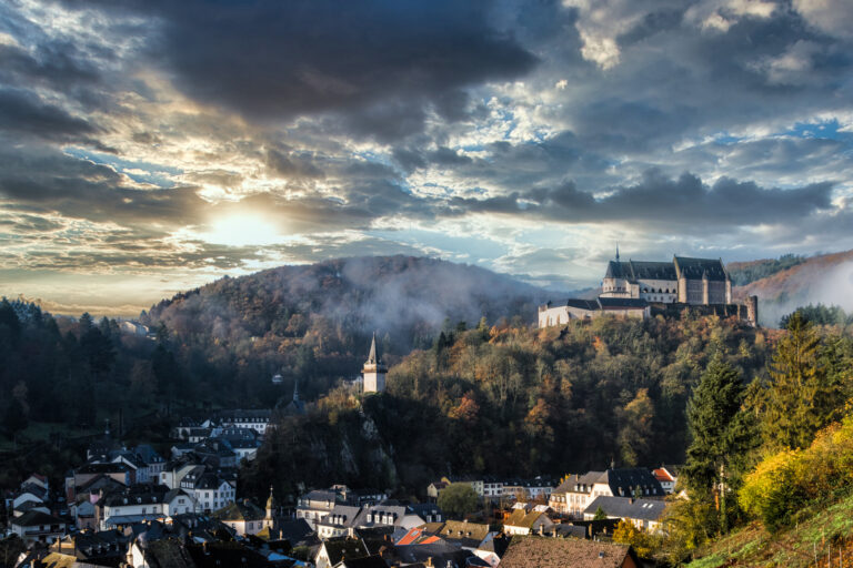 Das mittelalterliche Schloss Vianden